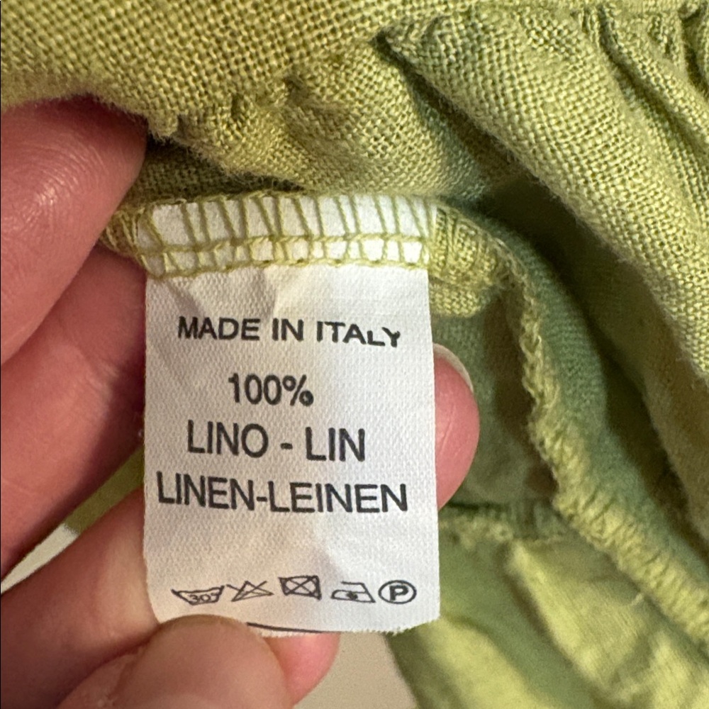 Made in Italy linen swing top - Picture 3 of 3